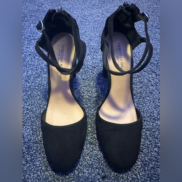 Black closed toe 3 in heel Christian Soriano for Payless - Picture 4 of 4